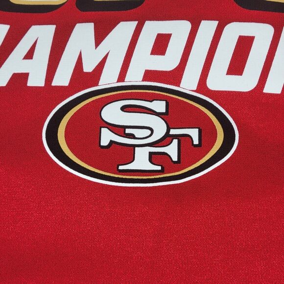 Nike San Francisco 49ers Sweatshirt Mens XL NFC Conference Champions Therma FIT - Picture 5 of 11